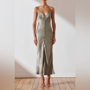 Shona joy La Lune dress in Sage